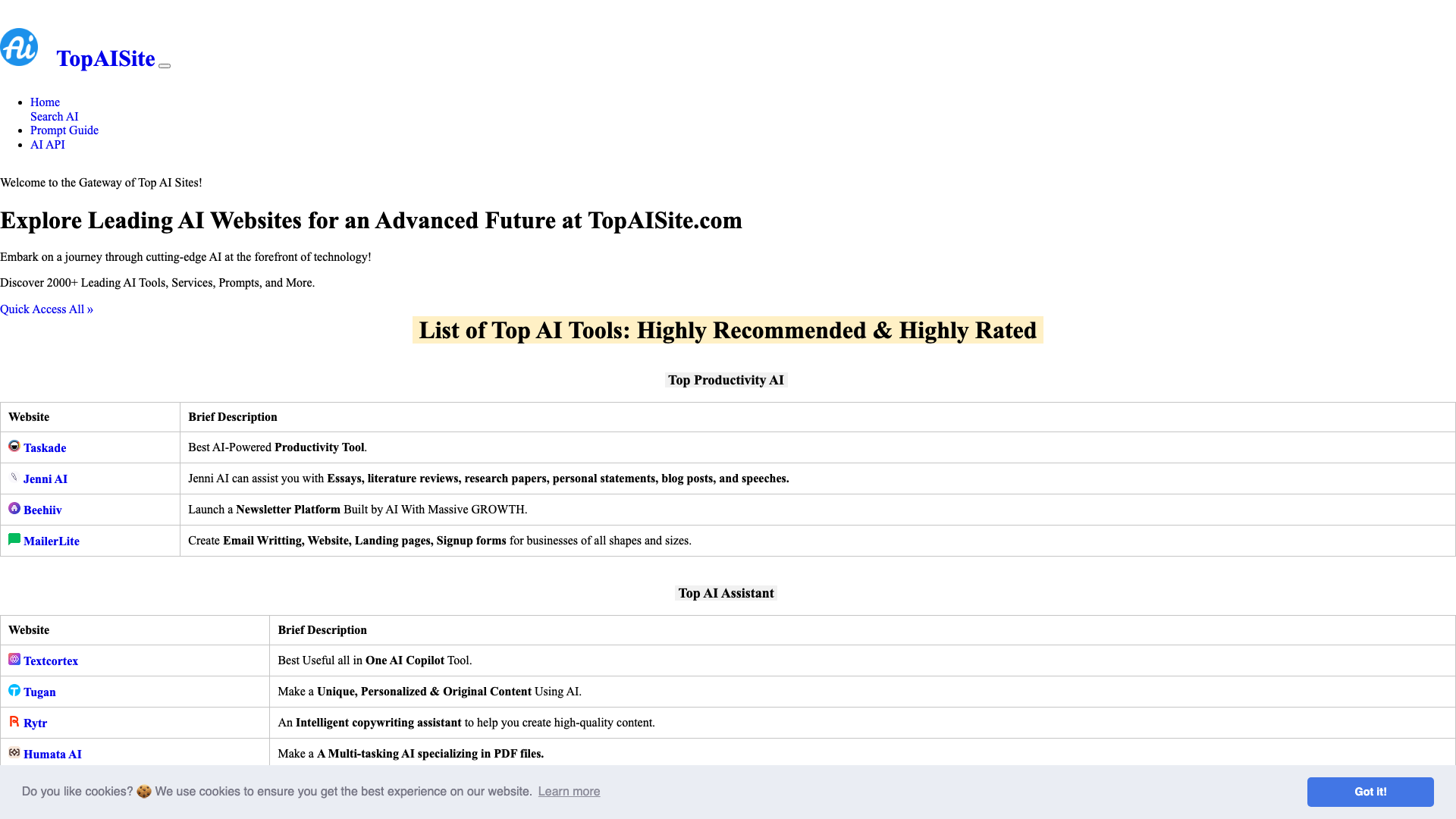 TopAISite